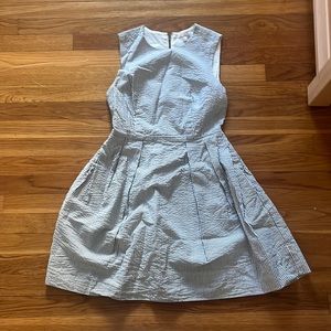 Gap stripped seersucker dress size 0